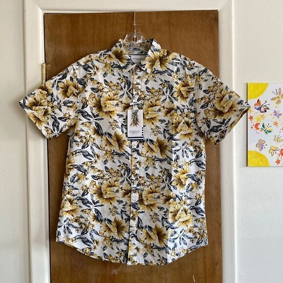 Denim & Flower S/S Buttondown - Picture 1 of 9